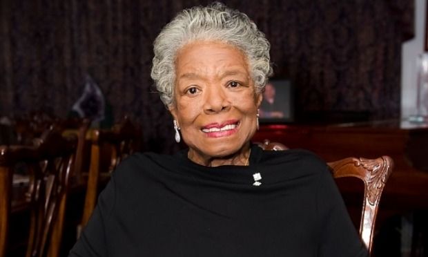 Maya Angelou at home in Winston-Salem, North Carolina